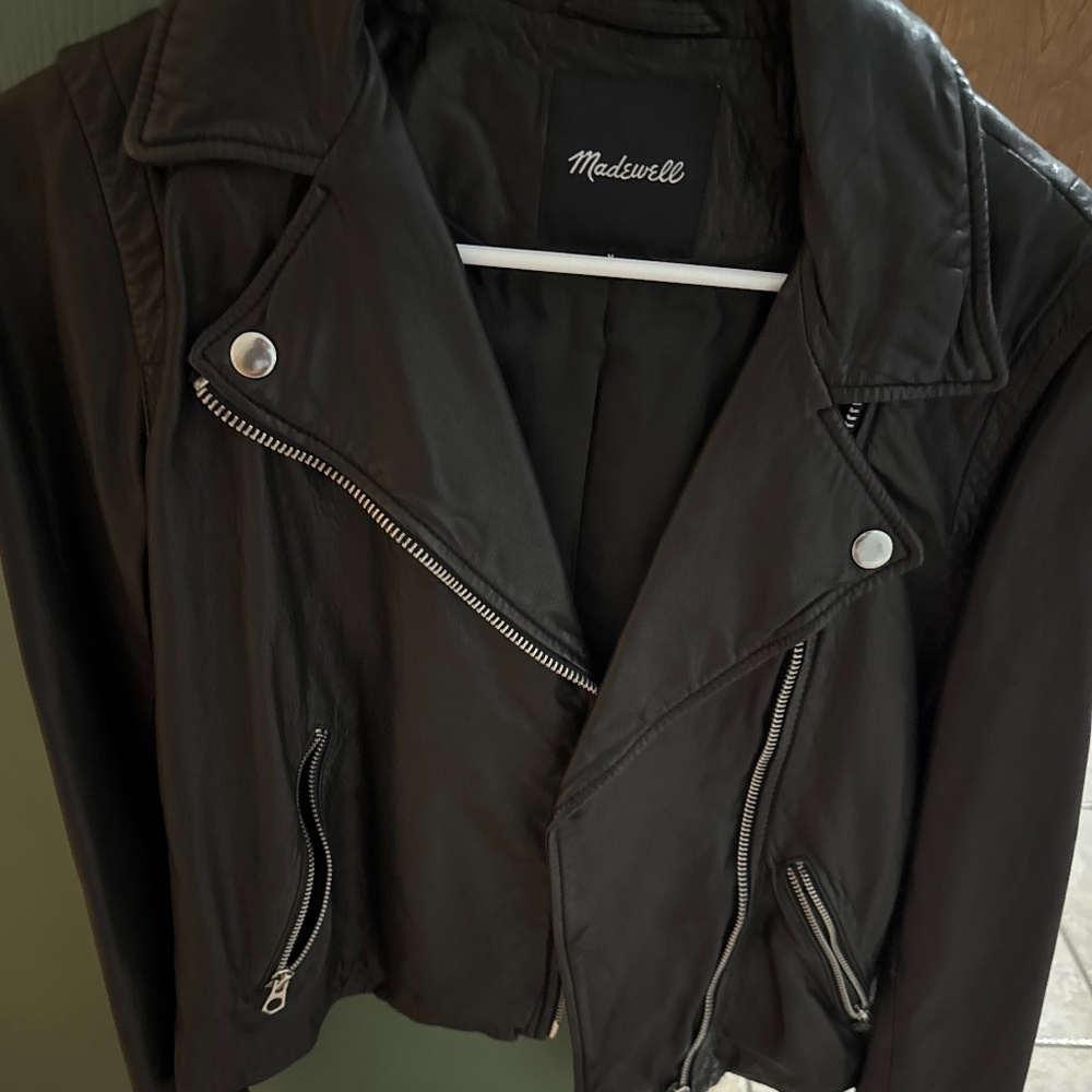 Madewell leather jacket